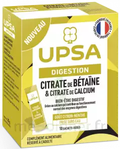 Upsa Citrate De Bétaïne & Citrate De Calcium Poudre 10 Sachets à CLERMONT-FERRAND