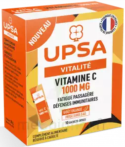 Upsa Vitamine C 1000 Poudre 10 Sachets à CLERMONT-FERRAND